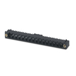 Phoenix Contact CC Series Straight PCB Header, 17 Contact(s), 5mm Pitch, 1 Row(s)