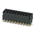 Phoenix Contact DMCV Series Straight PCB Header, 11 Contact(s), 2.54mm Pitch, 2 Row(s)