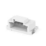 TE Connectivity SGI2.0 Series Right Angled Board Mount PCB Header, 5 Contact(s), 2mm Pitch, 1 Row(s), Shrouded