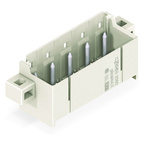 Wago 2092 Series Straight PCB Mount Header, 5 Contact(s), 7.5mm Pitch, 1 Row(s), Shrouded