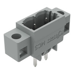 Wago 231 Series Straight PCB Mount PCB Header, 2 Contact(s), 5mm Pitch, 1 Row(s), Shrouded