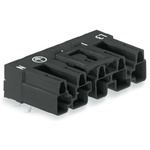 Wago 770 Series Angled PCB Mount PCB Header, 5 Contact(s), 10mm Pitch, 1 Row(s), Shrouded