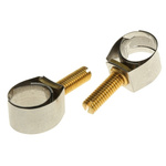 Unex Brass (Bolt), Stainless Steel Slotted Screw Unex, 11mm Band Width, 9.6mm - 14mm Inside Diameter