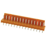 JAE IL-G Series Straight Through Hole PCB Header, 15 Contact(s), 2.5mm Pitch, 1 Row(s), Shrouded