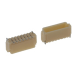 JST SH Series Straight Surface Mount PCB Header, 7 Contact(s), 1.0mm Pitch, 1 Row(s), Shrouded