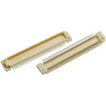 Hirose FunctionMAX FX8 Series Straight Surface Mount PCB Header, 120 Contact(s), 0.6mm Pitch, 2 Row(s), Shrouded