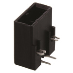 TE Connectivity Dynamic 3000 Series Right Angle Through Hole PCB Header, 2 Contact(s), 5.08mm Pitch, 1 Row(s), Shrouded