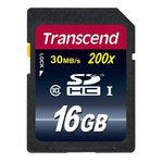 Transcend 16 GB SDHC SD Card