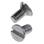RS PRO, M2.5 Countersunk Head, 5mm Stainless Steel Slot A2 304