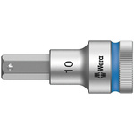 Wera 10mm Hex Socket With 1/2 in Drive , Length 60 mm