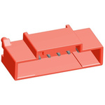 TE Connectivity Grace Inertia Series Straight Through Hole PCB Header, 8 Contact(s), 2.5mm Pitch, 1 Row(s), Shrouded