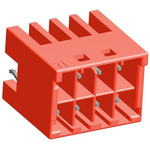 TE Connectivity Grace Inertia Series Straight Through Hole PCB Header, 8 Contact(s), 3.3mm Pitch, 2 Row(s), Shrouded