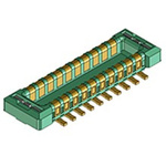 Molex SlimStack Series Straight Surface Mount PCB Header, 10 Contact(s), 0.4mm Pitch, 2 Row(s), Shrouded