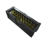 Samtec HTSS Series Straight Surface Mount PCB Header, 20 Contact(s), 2.54mm Pitch, 2 Row(s), Shrouded