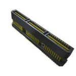 Samtec QTH Series Straight Surface Mount PCB Header, 80 Contact(s), 0.5mm Pitch, 2 Row(s), Shrouded