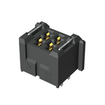 Samtec UMPS Series Straight Through Hole PCB Header, 2 Contact(s), 2.0mm Pitch, 1 Row(s), Shrouded