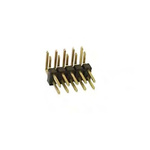 Amphenol Communications Solutions EconoStik Series Right Angle Through Hole Pin Header, 10 Contact(s), 2.54mm Pitch, 2