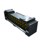 Samtec T2M Series Right Angle Through Hole PCB Header, 8 Contact(s), 2.0mm Pitch, 2 Row(s), Shrouded