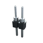 Samtec HTS Series Straight Through Hole Pin Header, 12 Contact(s), 2.54mm Pitch, 1 Row(s), Unshrouded