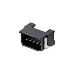 Molex Micro-One Series Right Angle Surface Mount PCB Header, 5 Contact(s), 2.0mm Pitch, 1 Row(s), Shrouded