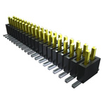 Samtec FTSH Series Vertical PCB Header, 10 Contact(s), 1.27mm Pitch, 2 Row(s)