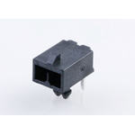 Molex Micro-Fit+ Series Right Angle Through Hole PCB Header, 2 Contact(s), 3.0mm Pitch, 1 Row(s), Shrouded