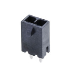 Molex Micro-Fit+ Series Vertical Through Hole PCB Header, 2 Contact(s), 3.0mm Pitch, 1 Row(s), Shrouded