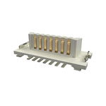 Amphenol Communications Solutions Conan Lite Series Straight, Vertical PCB Header, 15 Contact(s), 1.0mm Pitch, Shrouded