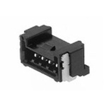 Molex Micro-Lock PLUS Series Right Angle Surface Mount PCB Header, 6 Contact(s), 1.25mm Pitch, 1 Row(s), Shrouded