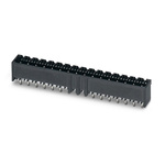 Phoenix Contact CCVA Series Straight PCB Header, 17 Contact(s), 5mm Pitch, 1 Row(s)