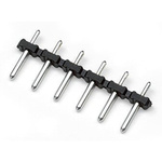Wago 806 Series Straight PCB Mount PCB Header, 6 Contact(s), 5mm Pitch, 1 Row(s), Shrouded