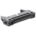Molex QF-50 Series Straight Through Hole PCB Header, 26 Contact(s), 2.54mm Pitch, 2 Row(s), Shrouded