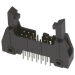 3M 3000 Series Straight Through Hole PCB Header, 26 Contact(s), 2.54mm Pitch, 2 Row(s), Shrouded