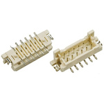 Hirose DF11 Series Straight Surface Mount PCB Header, 8 Contact(s), 2.0mm Pitch, 2 Row(s), Shrouded