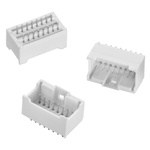 Wurth Elektronik WR-WTB Series Straight Through Hole PCB Header, 10 Contact(s), 2.0mm Pitch, 2 Row(s), Shrouded
