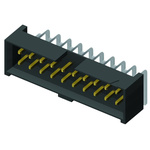 Samtec STMM Series Right Angle Through Hole PCB Header, 34 Contact(s), 2.0mm Pitch, 2 Row(s), Shrouded