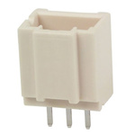 Hirose DF1E Series Straight Through Hole PCB Header, 3 Contact(s), 2.5mm Pitch, 1 Row(s), Shrouded