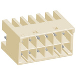 TE Connectivity Grace Inertia Series Straight Through Hole PCB Header, 12 Contact(s), 3.3mm Pitch, 2 Row(s), Shrouded
