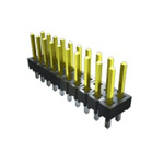 Samtec TSW Series Right Angle Through Hole Pin Header, 10 Contact(s), 2.54mm Pitch, 2 Row(s), Unshrouded