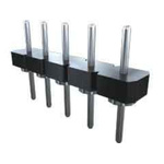 Samtec BBL Series Straight Through Hole Pin Header, 3 Contact(s), 2.54mm Pitch, 1 Row(s), Unshrouded