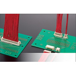 Hirose DF13 Series Straight Through Hole PCB Header, 7 Contact(s), 1.25mm Pitch, 1 Row(s), Shrouded