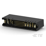 TE Connectivity Multi-Beam XLE Series Right Angle PCB Mount PCB Header, 40 Contact(s), 5.08mm Pitch, 4 Row(s), Shrouded