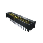 Samtec STMM Series Straight Surface Mount PCB Header, 20 Contact(s), 2.0mm Pitch, 2 Row(s), Shrouded
