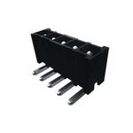 Samtec IPBT Series Right Angle Through Hole PCB Header, 5 Contact(s), 4.19mm Pitch, 1 Row(s), Shrouded