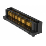 Samtec LSHM Series Straight Surface Mount PCB Header, 20 Contact(s), 0.5mm Pitch, 1 Row(s), Shrouded