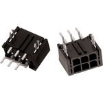 Wurth Elektronik WR-MPC3 Series Right Angle PCB Header, 6 Contact(s), 3.0mm Pitch, 2 Row(s), Shrouded