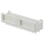 Molex MicroClasp Series Vertical PCB Header, 40 Contact(s), 2.0mm Pitch, 2 Row(s), Shrouded