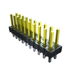 Samtec TSW Series Right Angle Pin Header, 5 Contact(s), 2.54mm Pitch, 1 Row(s), Unshrouded