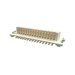 Amphenol Communications Solutions Conan Lite Series Straight, Vertical PCB Header, 31 Contact(s), 1.0mm Pitch, Shrouded