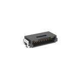 ERNI MiniBridge Series Right Angle Surface Mount PCB Header, 8 Contact(s), 1.27mm Pitch, 1 Row(s)
